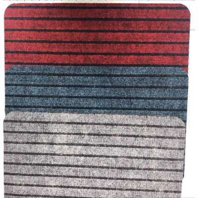 Striped carpet
