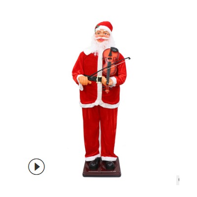 1.8m violin Santa Claus