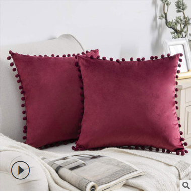 Hair ball cushion cover