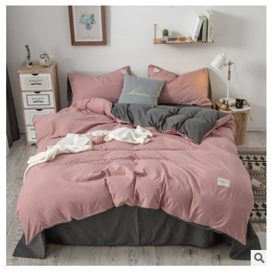 Three-piece set on single bed