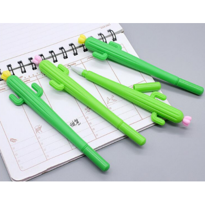 cartoon cactus pen