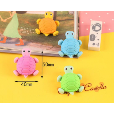 cartoon  tortoise  eraser