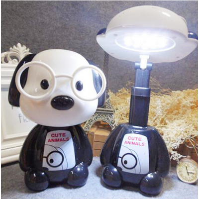 cartoon dog lamp