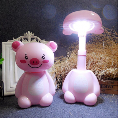 cartoon pig lamp