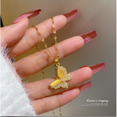 Women Butterfly Necklace