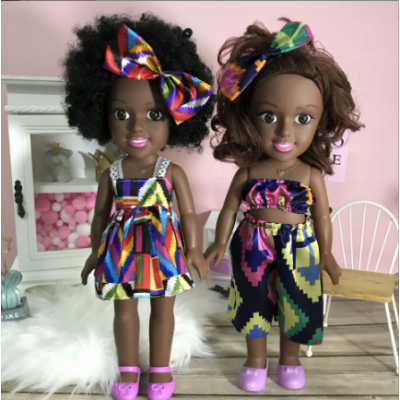 35cm African Girl Dolls