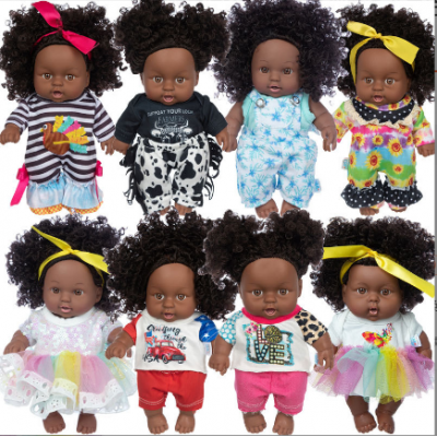 20cm African Girl Dolls