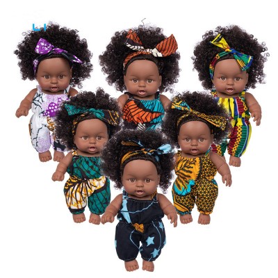 20cm Cute African Baby Dolls