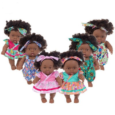 20cm Cute African Baby Dolls