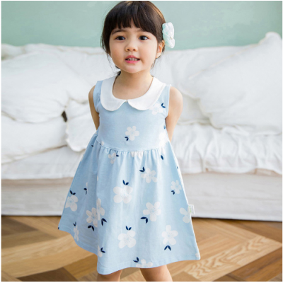 Girl Flower Sleveless Dress