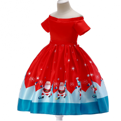 Christmas Girls Dress SD040F