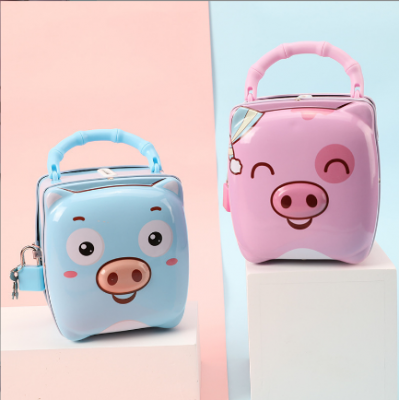 Cute Pig Piggy Bank Coin Box