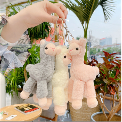 Cute Alpaca Keyrings Keychains