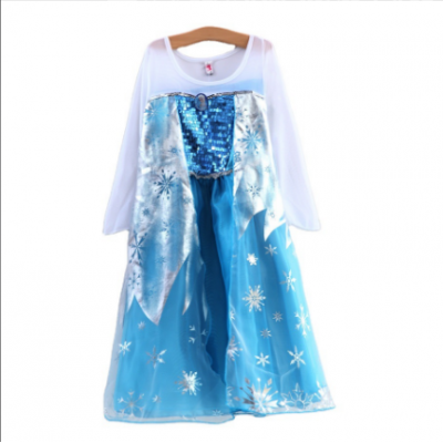 Girl Blue Princess Dress