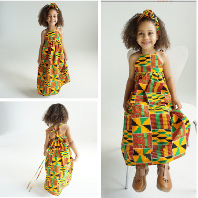 Girl Long Bohimian Dress