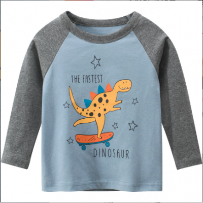 Boy Dinosaur Printed T-shirt