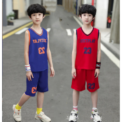 2Pcs Kids Basketball Suits