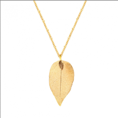 Women Leaf Shape Necklace