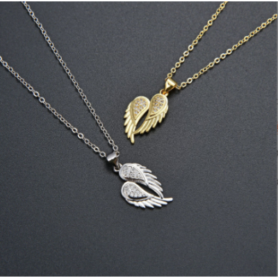 Women Wing Shape Necklace