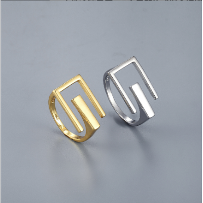 E Letter Ring