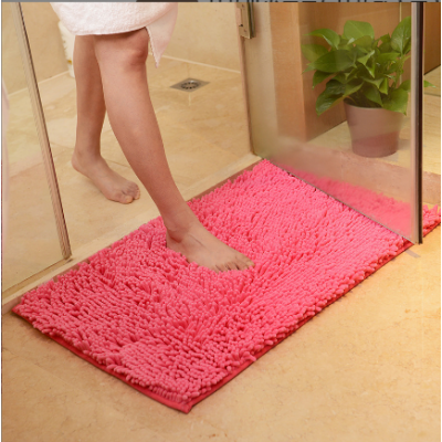 Chenille Bathroom Rug Bathmat