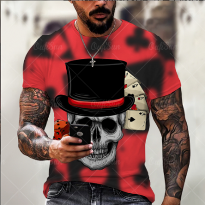 Men's Fashion Punk Tops