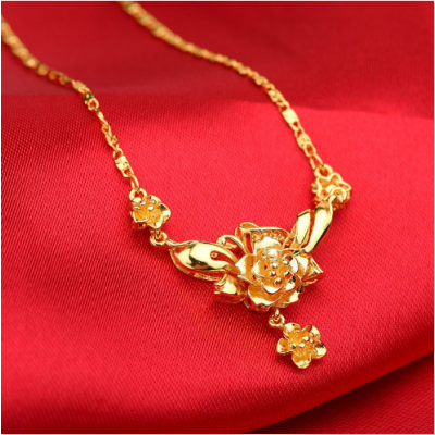 Women Flower Necklace