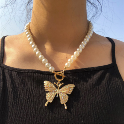 Women Butterfly Necklace