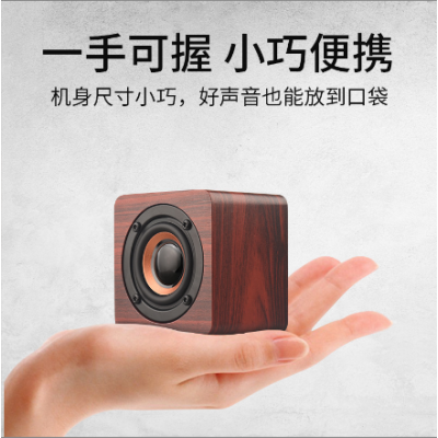 Mini Wood Bluetooth Speaker