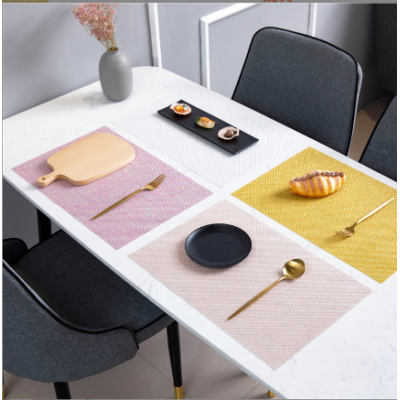 Pure Color Table PVC Placemats