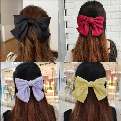 Women Girls Hair Bow Clips