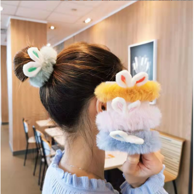 Cute Rabbit Elastic Hair Ties