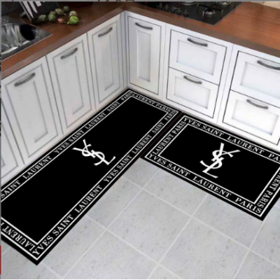 2PC Fashion Kitchen Mat Carpet