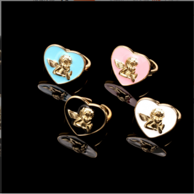 Love Angel Copper Rings