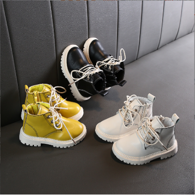 Kids Girl Boy PU Shoes