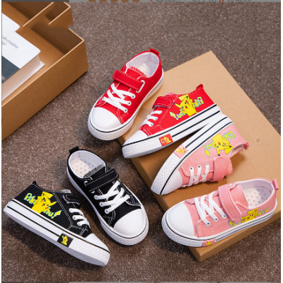 Kids Pikachu Canvas Shoes