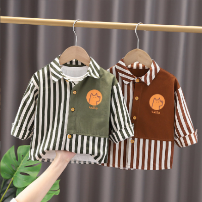 Kids Stripe Top Shirt