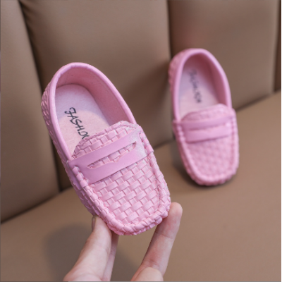 Kids PU Loafer Shoes