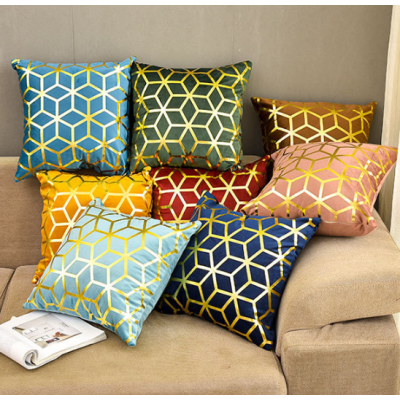 Simple Style Cushion Cover
