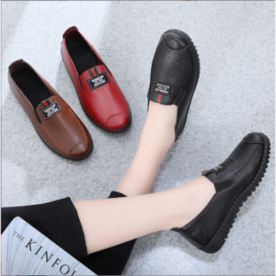 Women Fashion PU Leather Shoes