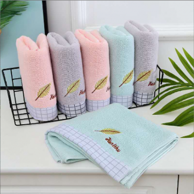 Leaf Bath Towel Hand Towel