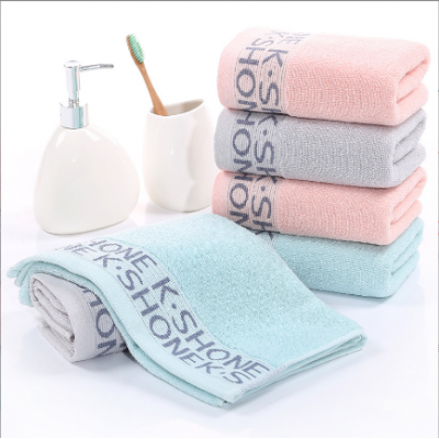 Letter Face Towel Hand Towel