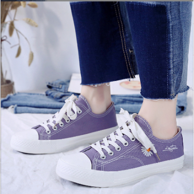 Women Daisy Canvas Shoes