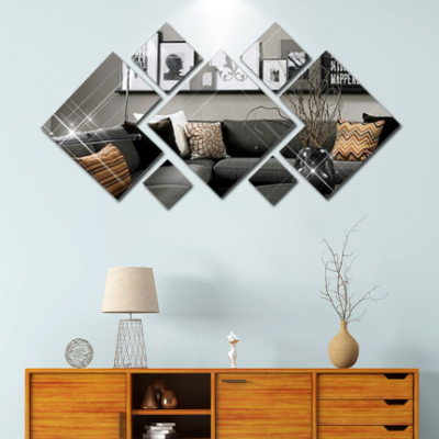 Fashion Wall Stickers Mirror