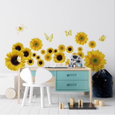 Sunflower Wall Stickers