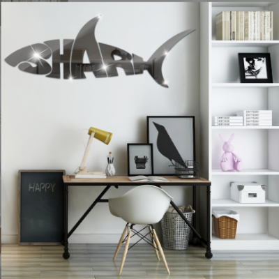 Home Shark Wall Stickers