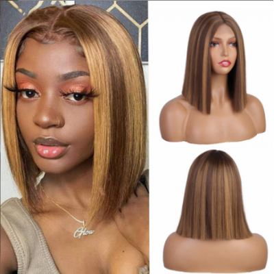 Women Bob Straight Wigs