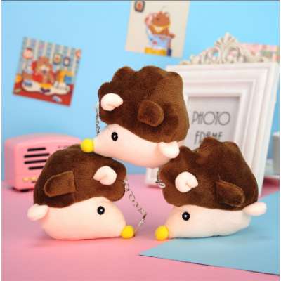 Hedgehhog Plush Toys Keyrings