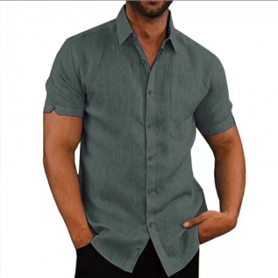 Men's Pure Color Shirt