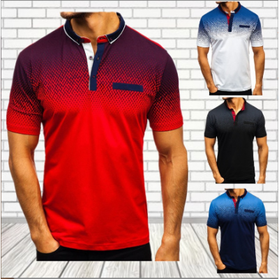 Men's Dot Polo Shirt